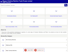 Tablet Screenshot of conductormachines.com